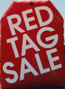 red tag shape 25 ft high cold-air inflatable.q